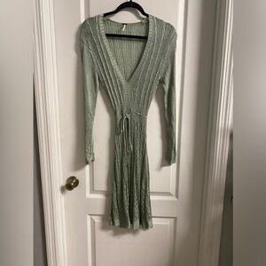 Free People Crochet Style Dress